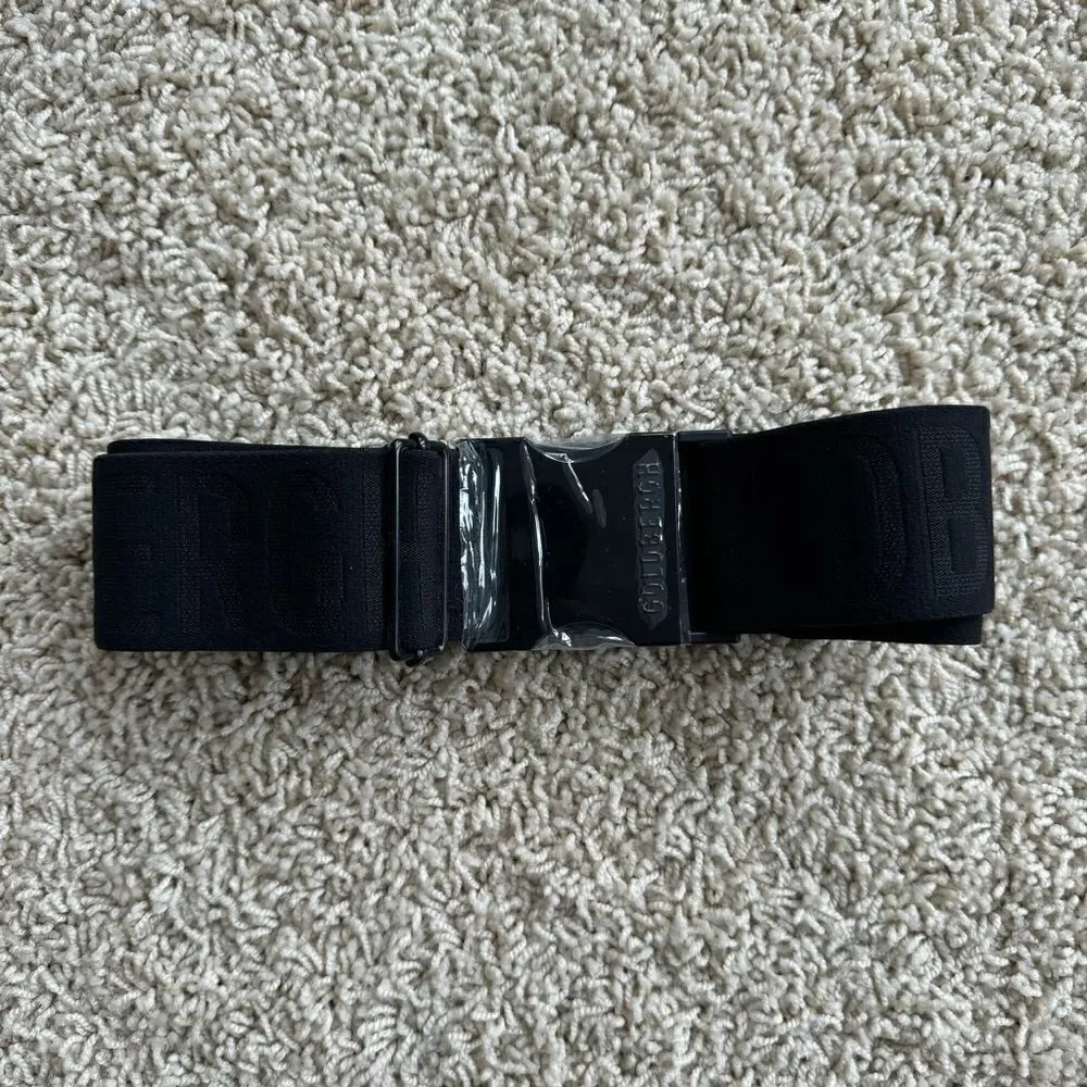 Goldbergh Ski Belt Logo Black for Ski Pants, Jacket, and ski suits